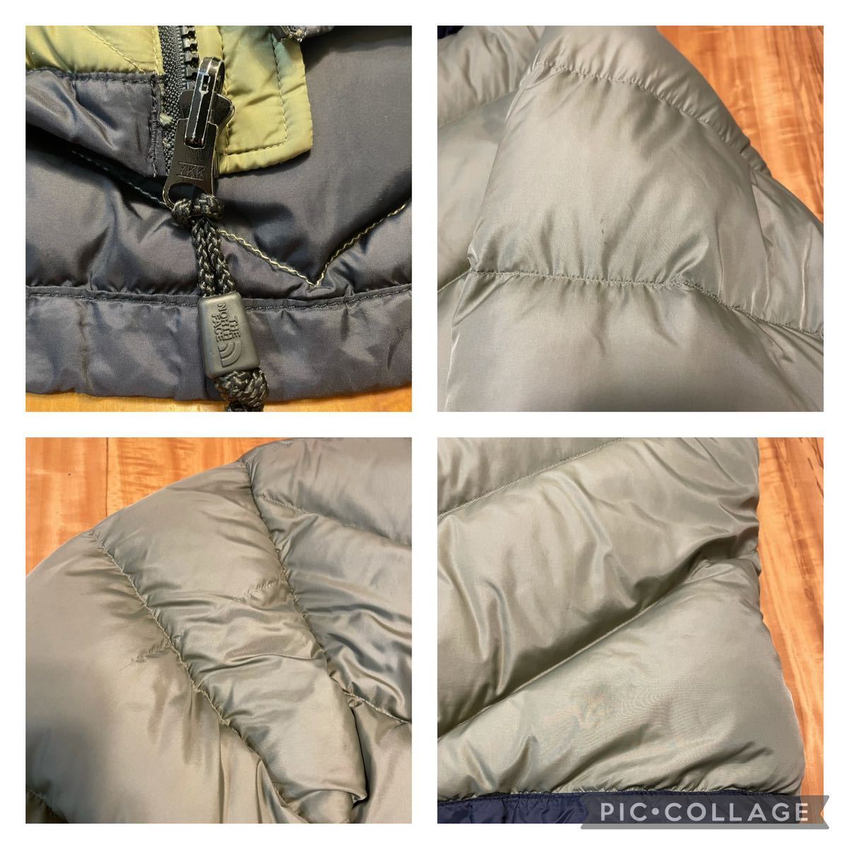 即決 希少カラー 90s THE NORTH FACE ノースフェイス ASCENT COAT アセントコート ダウンジャケット 600FILL  ビンテージ メンズ Lサイズ