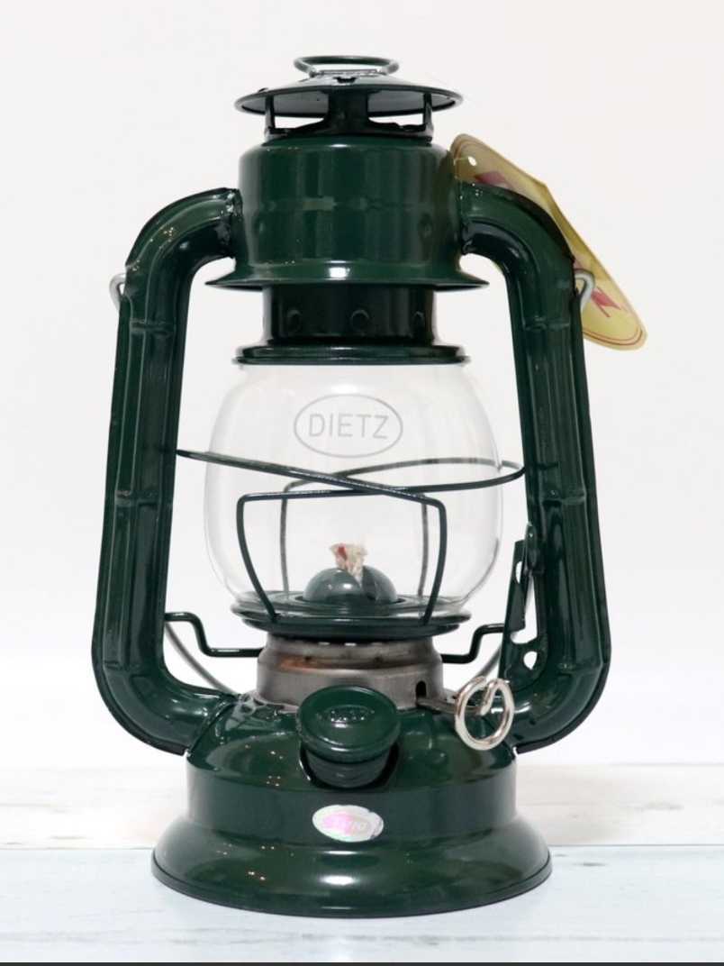 新品 未使用 即決 廃盤 送料無料 Dietz50 burning lantern green　デイツ ハリケーンランタン　灯油ランタン オリーブ キャンプ アウトドア