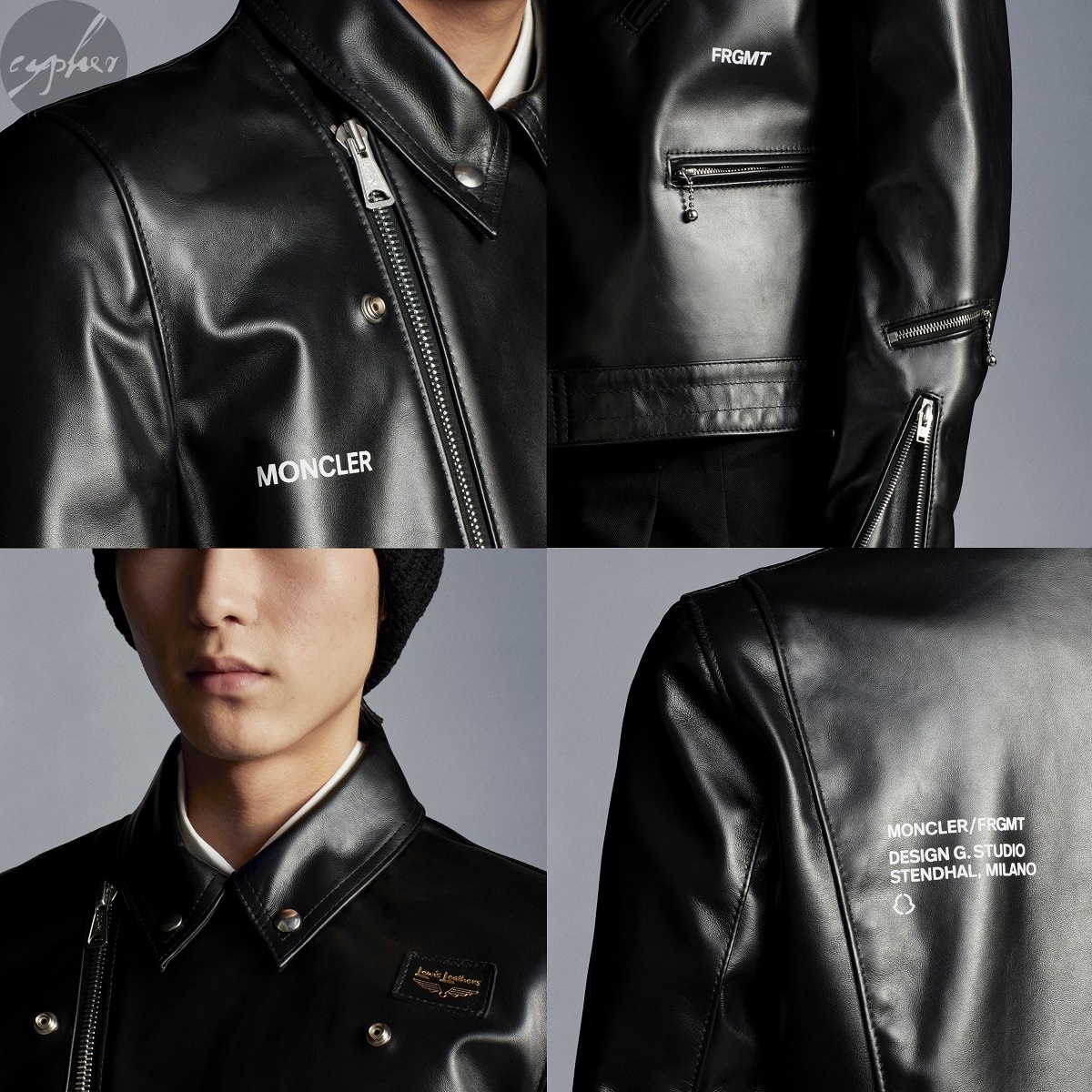 Yahoo!オークション - 3 新品 MONCLER FRAGMENT Lewis Leathers Yahoo!オークション - 3 新品 MONCLER FRAGMENT Lewis Leathers