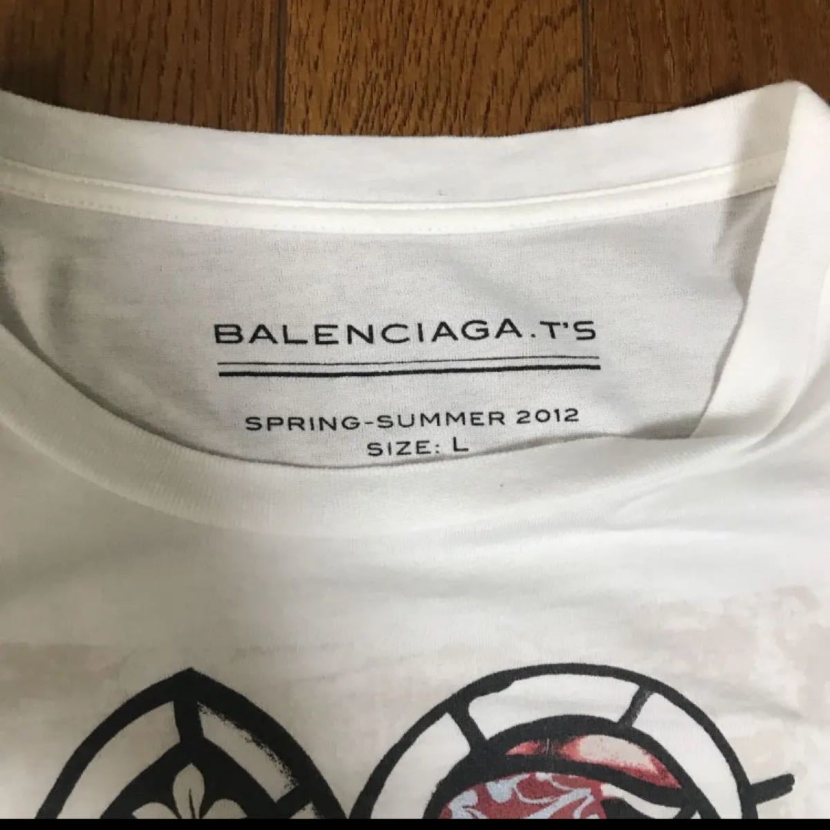 BALENCIAGA 12ss art t shirts