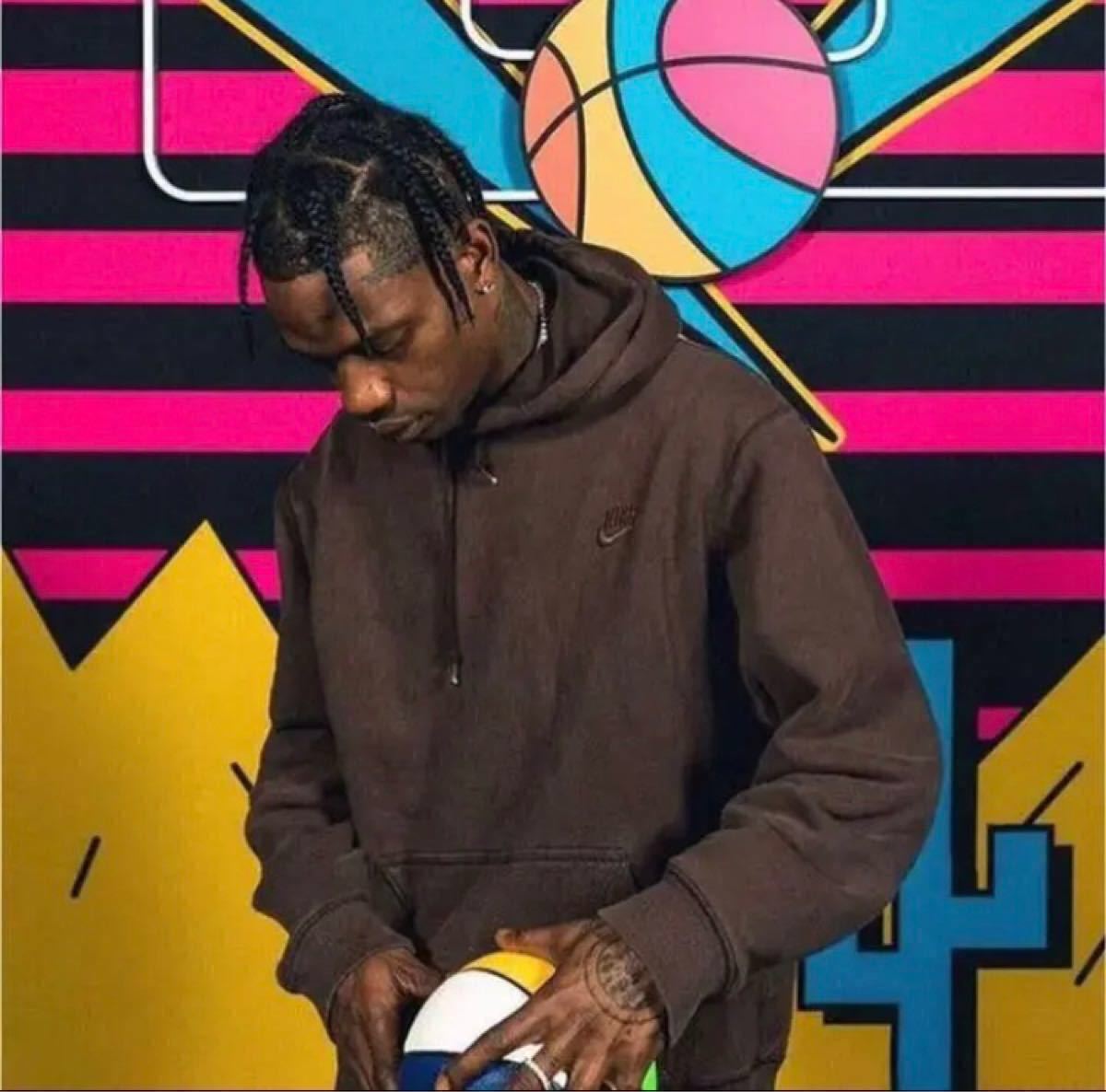 NIKE ナイキパーカー  Travis scott  スエット 90s ヴィンテージ ビンテージ ブラック