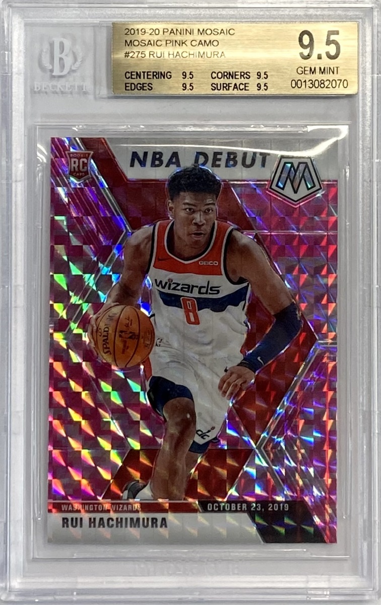 PSA10 Gold RC 八村塁 Mosaic Prizm レイカーズ NBA トレーディング