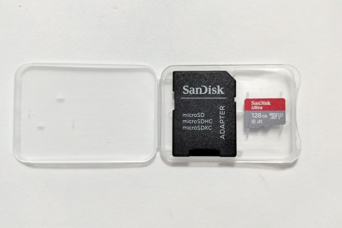 SanDisk Ultra MicroSDカード 128GB ソフト検証済み