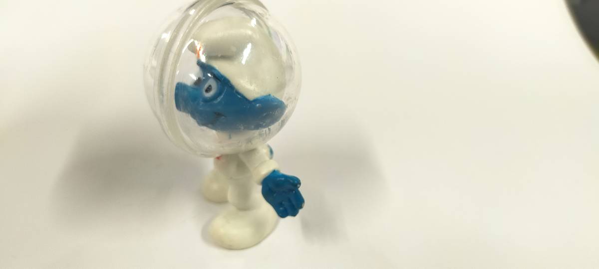 シュライヒ社　　schleich 　SMURFS/スマーフ・PVCフィギュア　アストロスマーフ　宇宙飛行士　20003