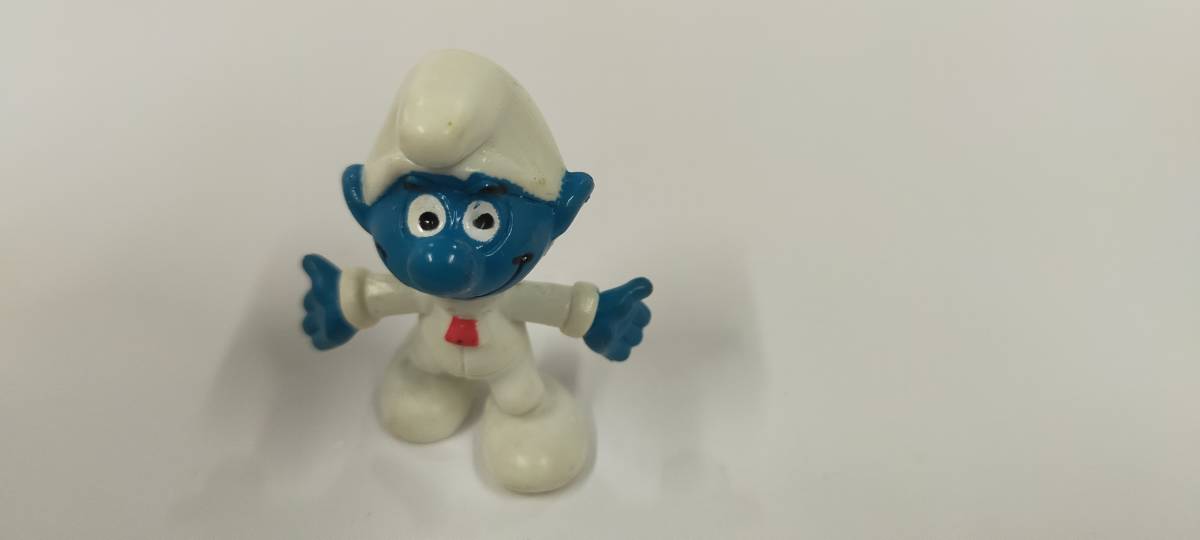 シュライヒ社　　schleich 　SMURFS/スマーフ・PVCフィギュア　白服　ハート_画像6