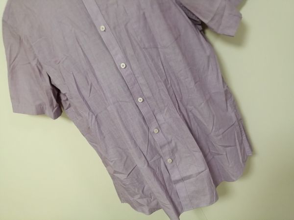 kkaa1951 # JILLSTUART # Jill Stuart рубашка tops короткий рукав лиловый фиолетовый XL