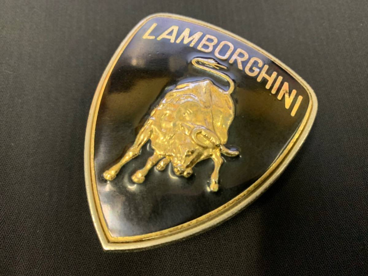 ★Lamborghini ランボルギーニ エンブレム 貴重品★_画像2