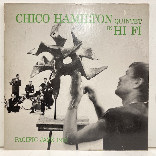 ●00即決 LP CHICO HAMILTON quintet PJ1216 チコ・ハミルトン DG MONO オリジナル B1に針飛び1回他はきれい。 難あり商品です。_画像1