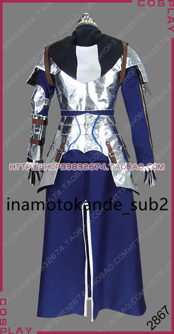 コスプレ衣装 Fate/Grand Order フェイト・グランドオーダー アーサー・ペンドラゴン +全身鎧（合皮） 全セット 