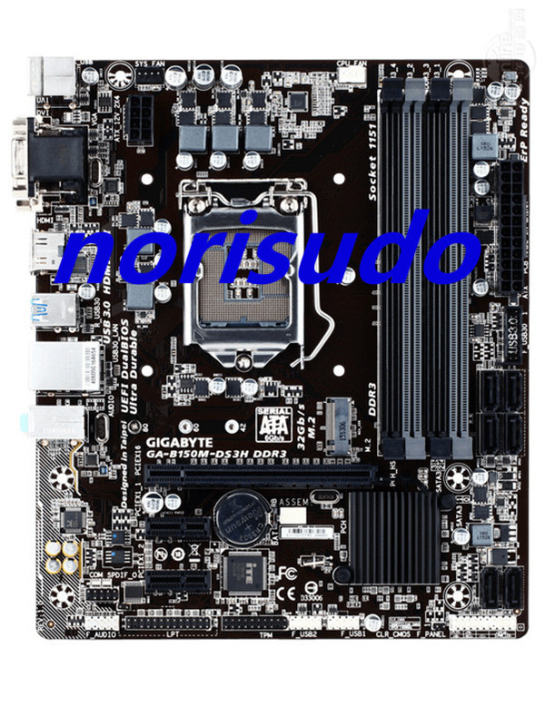魅力的な 美品 対応 i7/i5/i3/Pentium/Celeron 第6世代Core 1151 LGA B150 】Intel マザーボード ATX Micro DDR3【 GA-B150M-DS3H GIGABYTE GIGA-BYTE