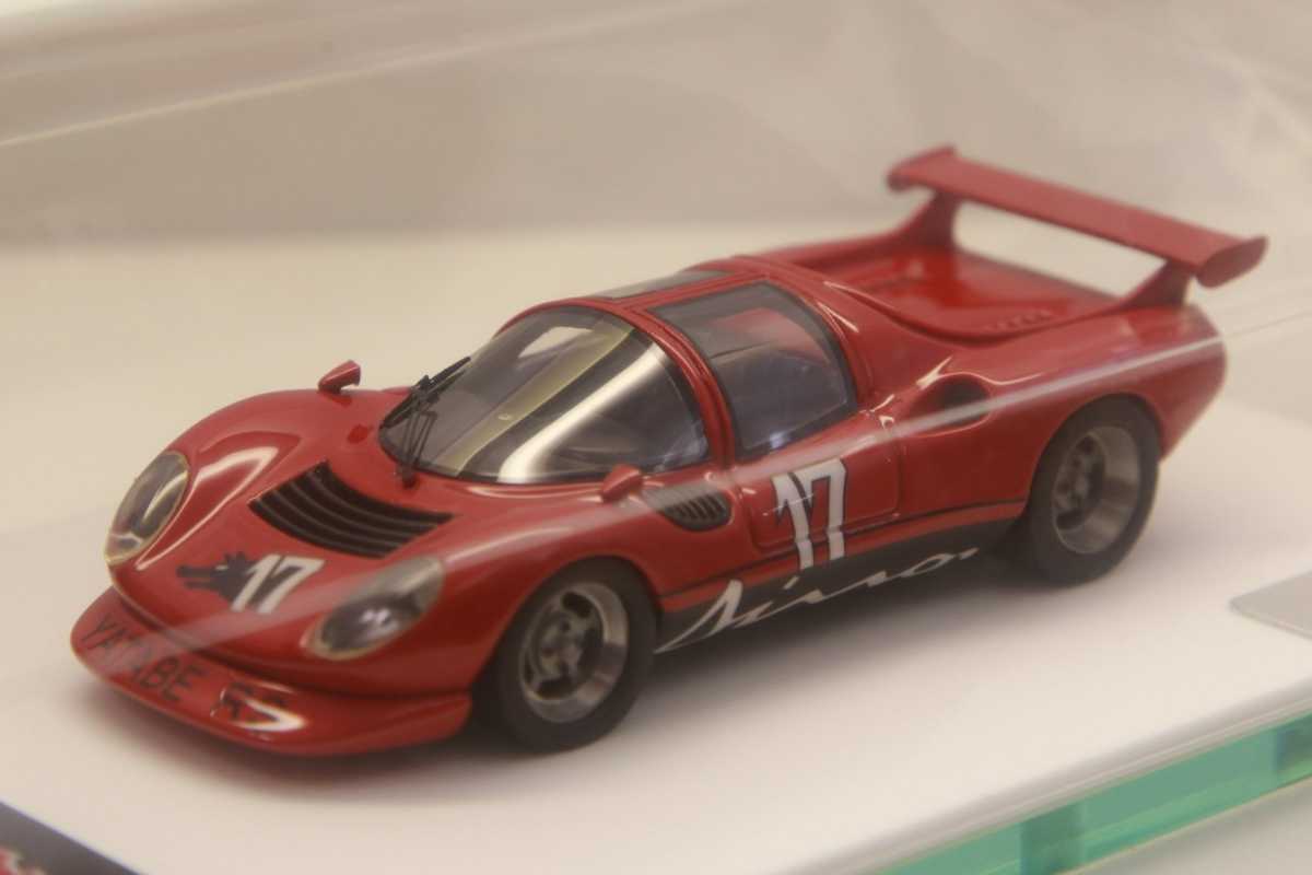 限定150台 REVMODEL 1/43 サーキットの狼 フェラーリ ディノ レーシングスペシャル 谷田部RS 流石島レース 池沢さとし直筆サイン_画像3