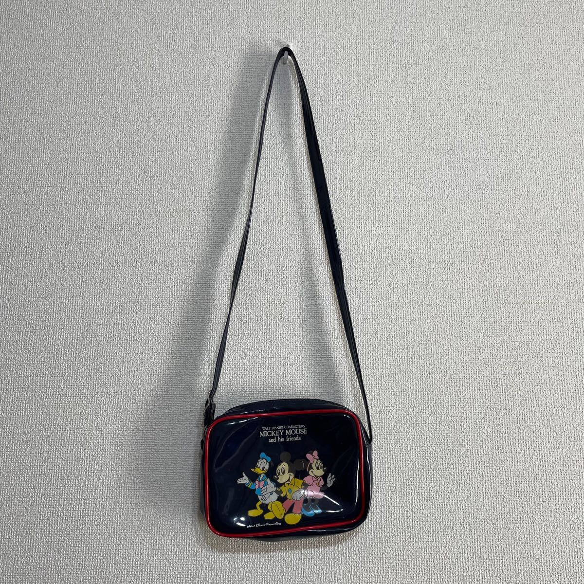 Disney ディズニー ミッキーマウス ポシェト ショルダーバック 昭和レトロ バッグ