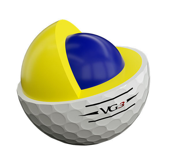 新品即決】タイトリスト VG3 日本正規品 2ダース（イエローパール） 飛距離アップを求めるゴルファーのために！