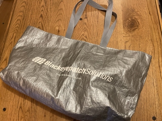 ブラックアイパッチ THE BLACK EYE PATCH SHOPPING BAG バッグ /1LDK