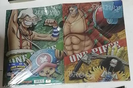 ONE PIECE ワンピース 一番くじ ロマンスドーン編　I賞 クリアファイル＆ステッカー_画像1