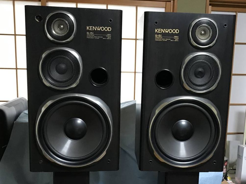 KENWOOD S-5i スピーカー ペア スピーカー オーディオ機器 家電 