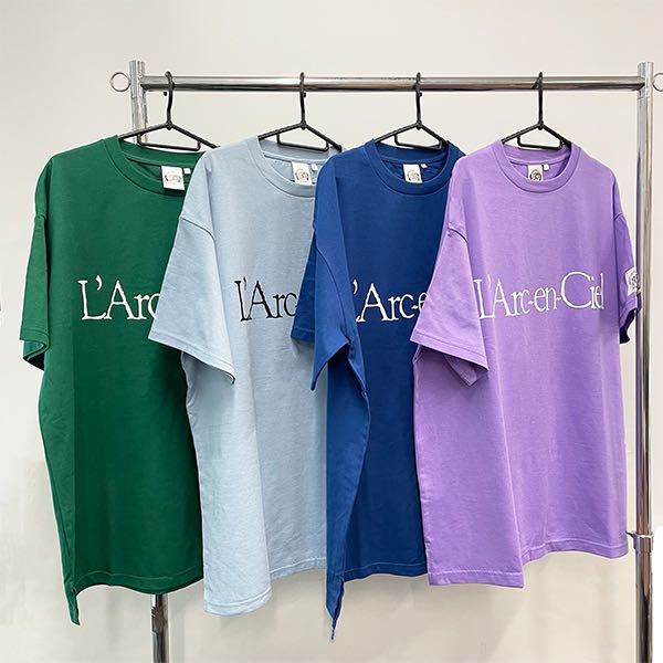 FC限定品 L'Arc~en~Ciel BIG 旧ロゴTシャツ size Free GREEN FC限定品 L'Arc~en~Ciel BIG 旧ロゴTシャツ size Free GREEN