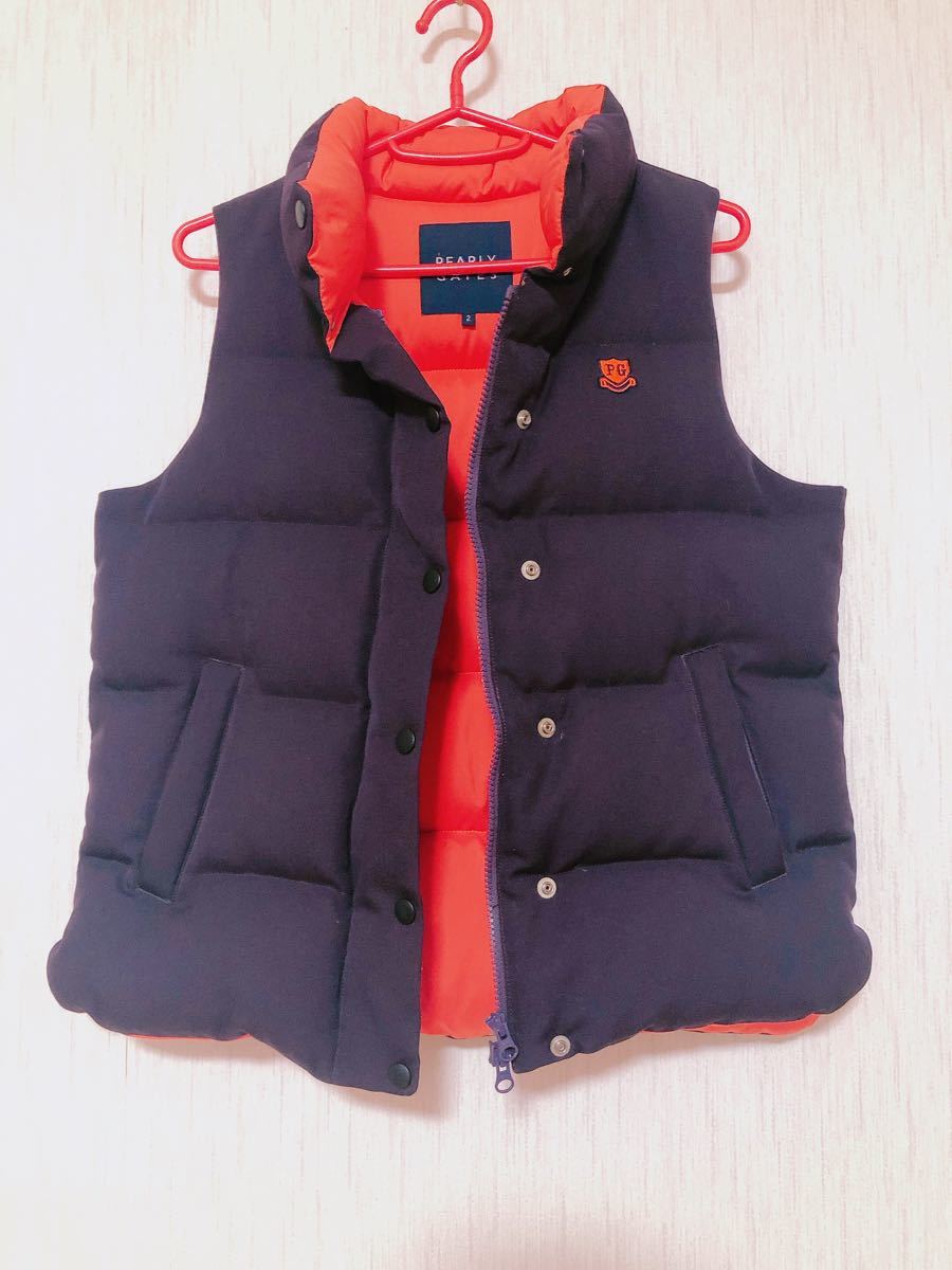 パーリーゲイツ ダウンベスト ゴルフウェア 美品 clubpetschile.cl