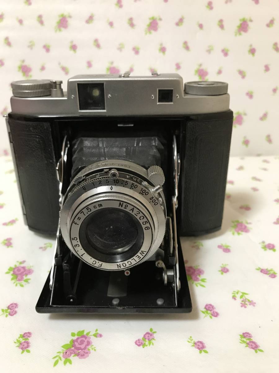 素晴らしい価格 蛇腹カメラ WELCON SUPON 美品 搭載 f3・5 75mm 大判
