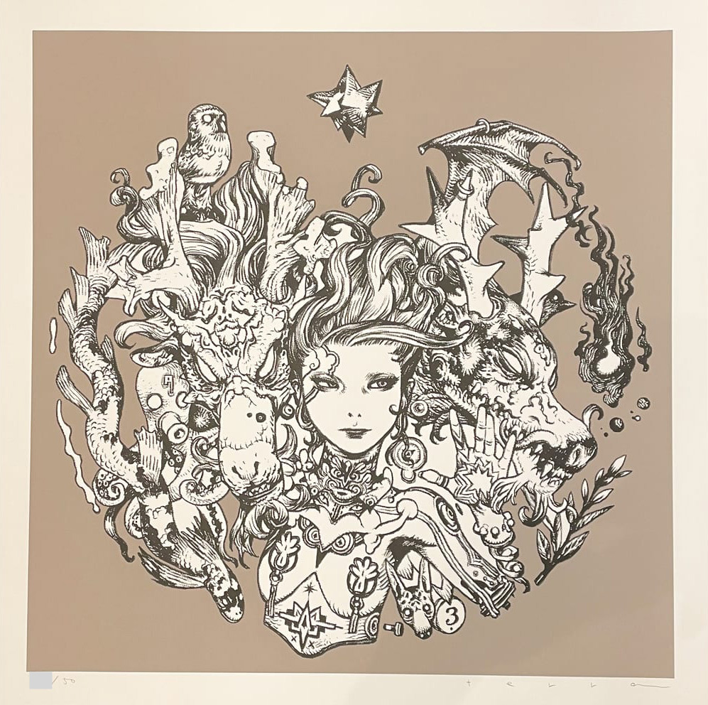 寺田克也/Katsuya Terada/シルクスクリーンポスター4種セット/寺田器/Silk Screen Print_画像5