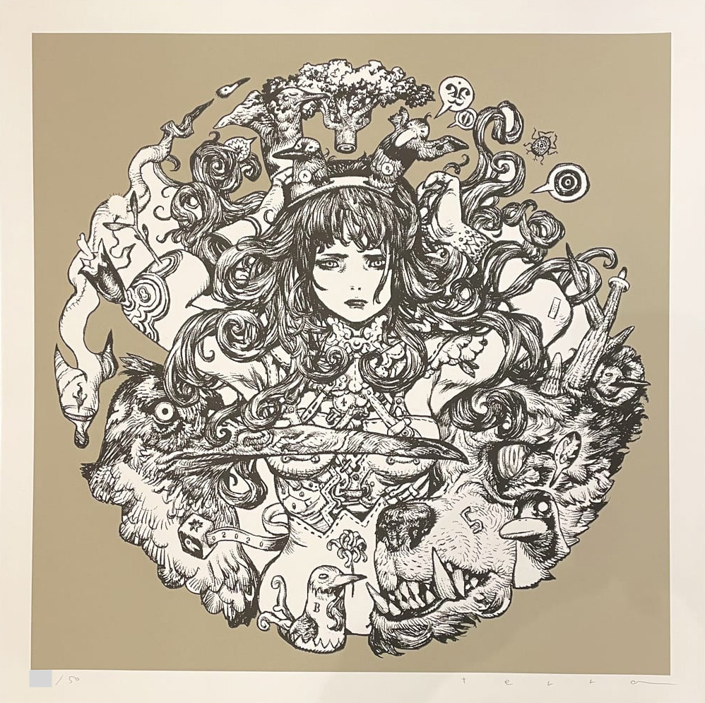 寺田克也/Katsuya Terada/シルクスクリーンポスター4種セット/寺田器/Silk Screen Print_画像6