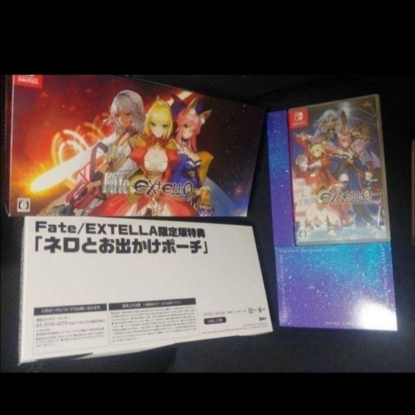 美品「Fate/EXTELLA LIMITED BOX - Switch　フェイト／エクステラ リミテッドボックス 限定版スイッチ