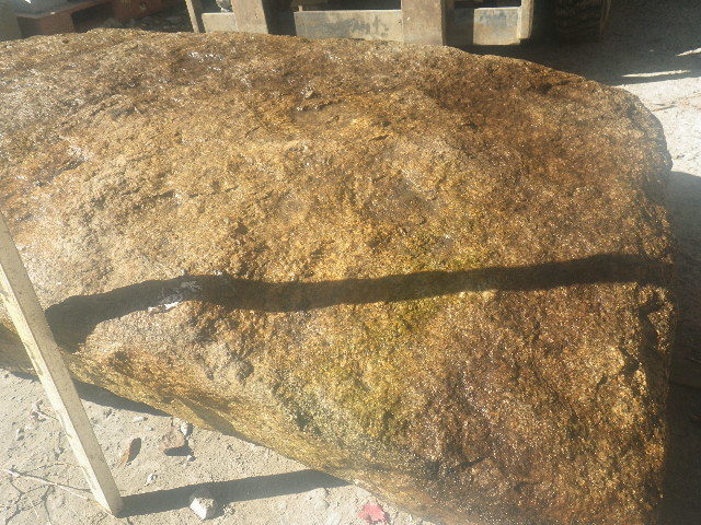  rust color natural . stone * large size garden stone * Japan garden * structure .* charge .*.