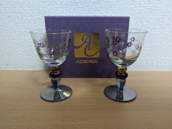 ヤフオク! - 未使用 美品 アデリア/ADERIA 石塚硝子 ミニワイン...