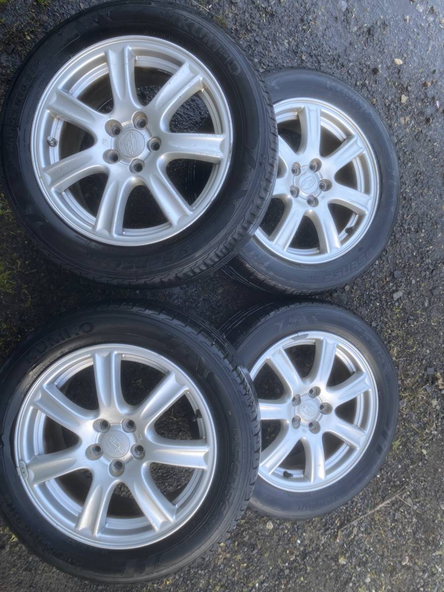 スバル純正!レガシィ!205/55R16!KUMHO2017年製!7部山! ic.sch.id