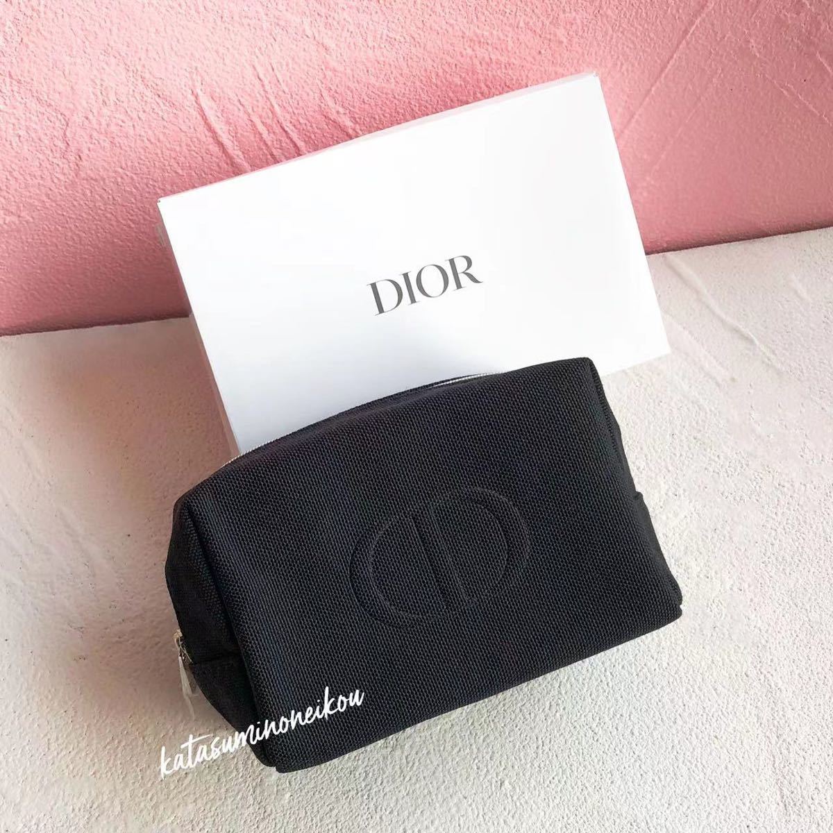 ディオール Dior ノベルティポーチ ブラック 正規品 外箱なし