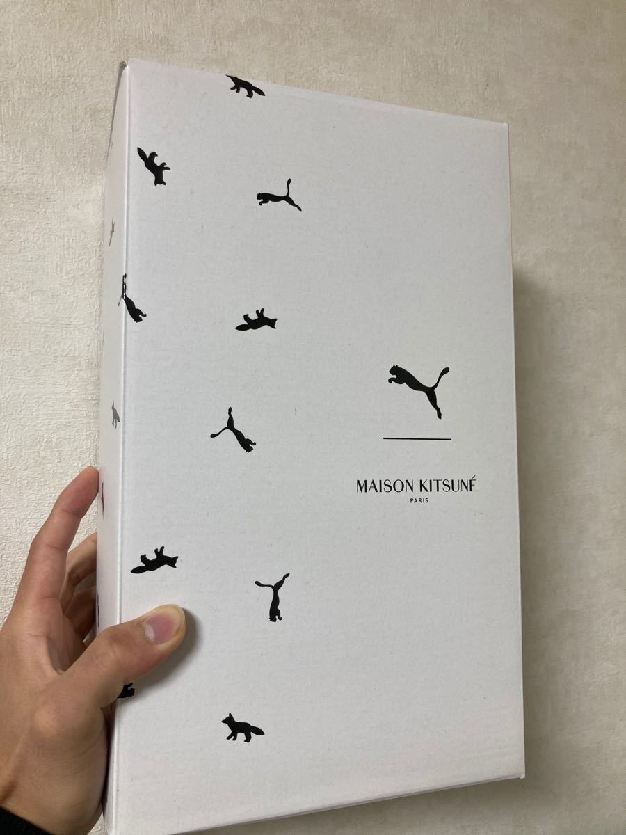 大感謝セール】 PUMA×maison kitsuneコラボスニーカー - スニーカー 安い純正品 PUMA×MAISONKITSUNE コラボ スニーカー