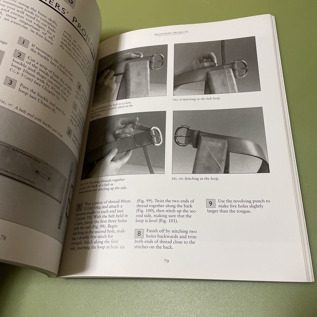 ◎革手芸の英語本　Leatherworking Handbook: A Practical Illustrated Sourcebook of Techniques and Projects_画像4