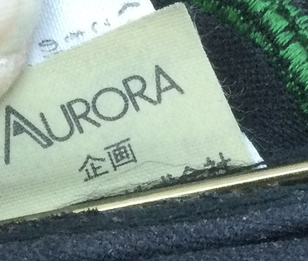 AURORA 折り畳み日傘　ゴルフバッグ柄_画像3