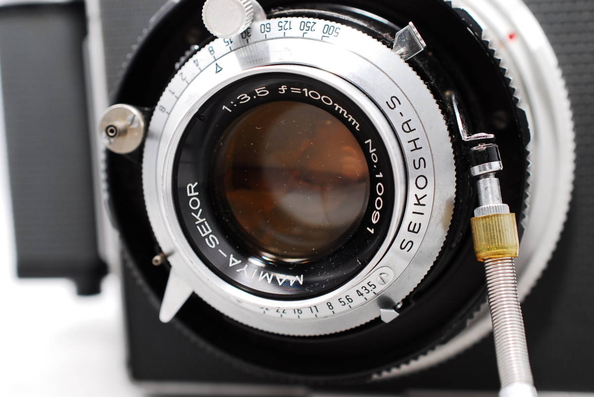 ◇MAMIYA マミヤ SUPER 23 MAMIYA-SEKOR 100mm F3.5 マミヤプレス