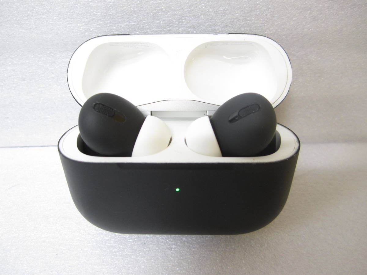 T6374☆Apple 純正品 エアポッズ プロ 特別塗装仕上げ ブラック