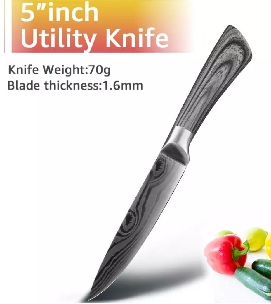 シェフナイフとペティナイフの包丁セット　新品未使用