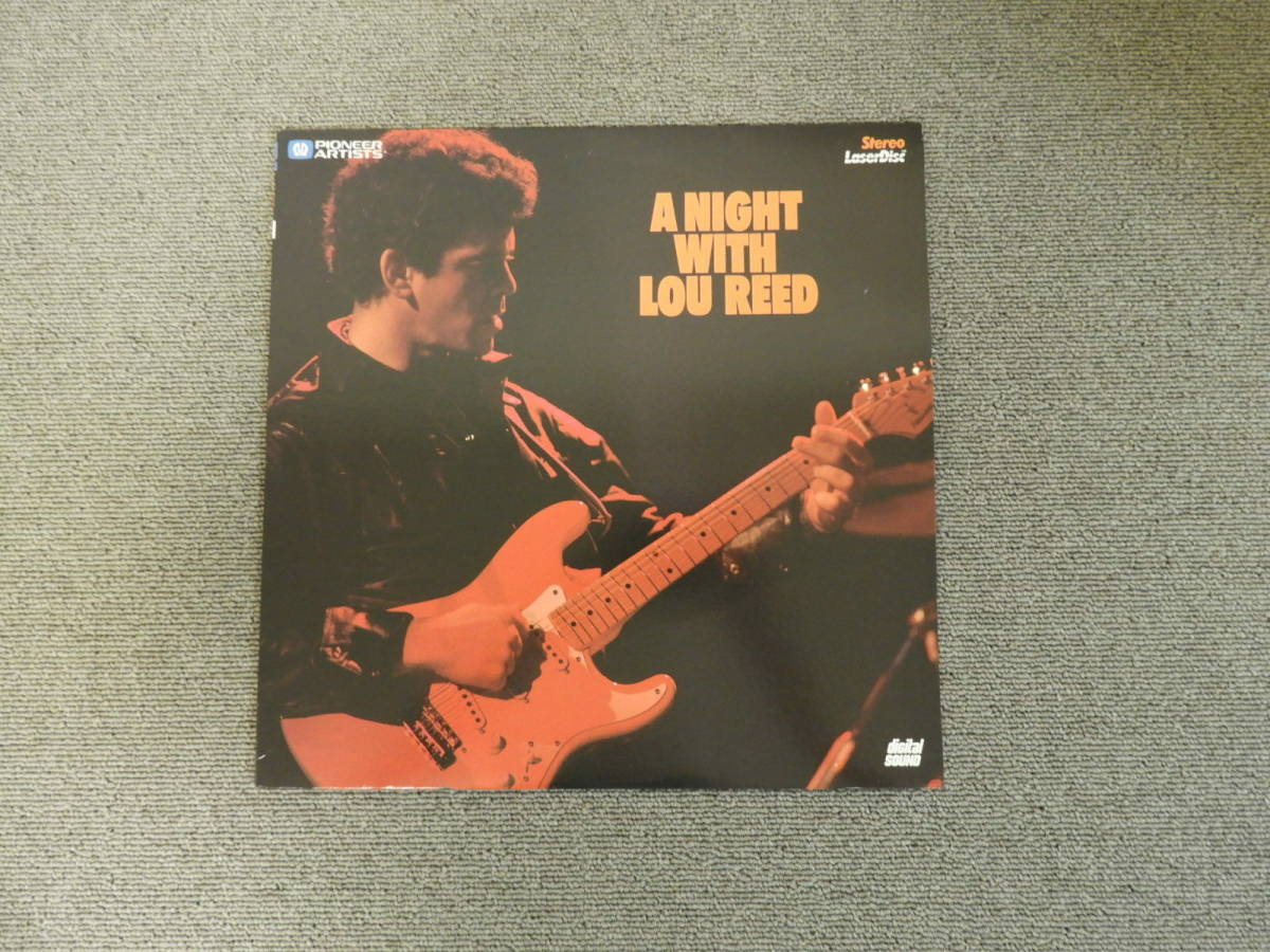 ルー・リード　A Night with Lou Reed　レーザーディスク　LD　管理番号 01979_画像1