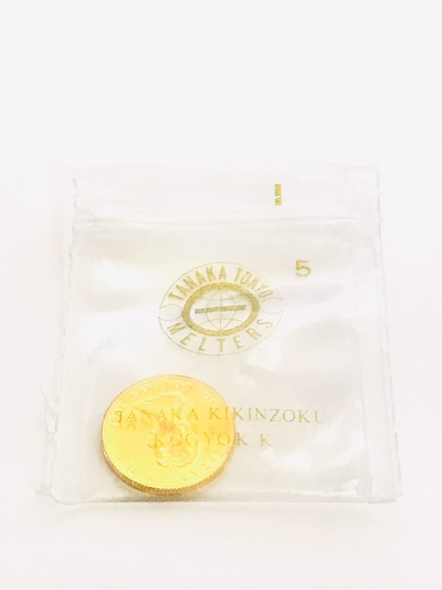 カテゴリ メイプルリーフ金貨 1/4オンス 7.7g 田中貴金属購入 未開封