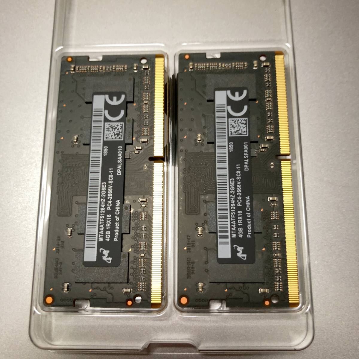 2666MHz DDR4 SDRAM SO-DIMM 4GB×2 sheets 