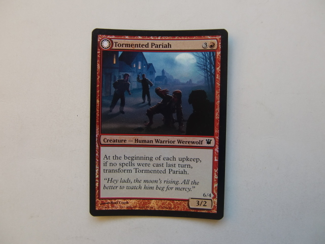 バイン　MTG 苛まれし最下層民/Tormented Pariah foil 英語1枚_画像1