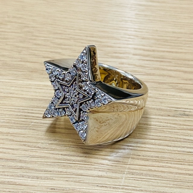 Yahoo!オークション - 【希少】nitrow ZIRCONIA STAR RING...