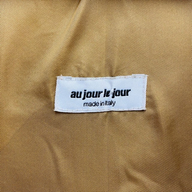 希少】au jour le jour FUR HOOD JACKET AMBER 50 / オージュール