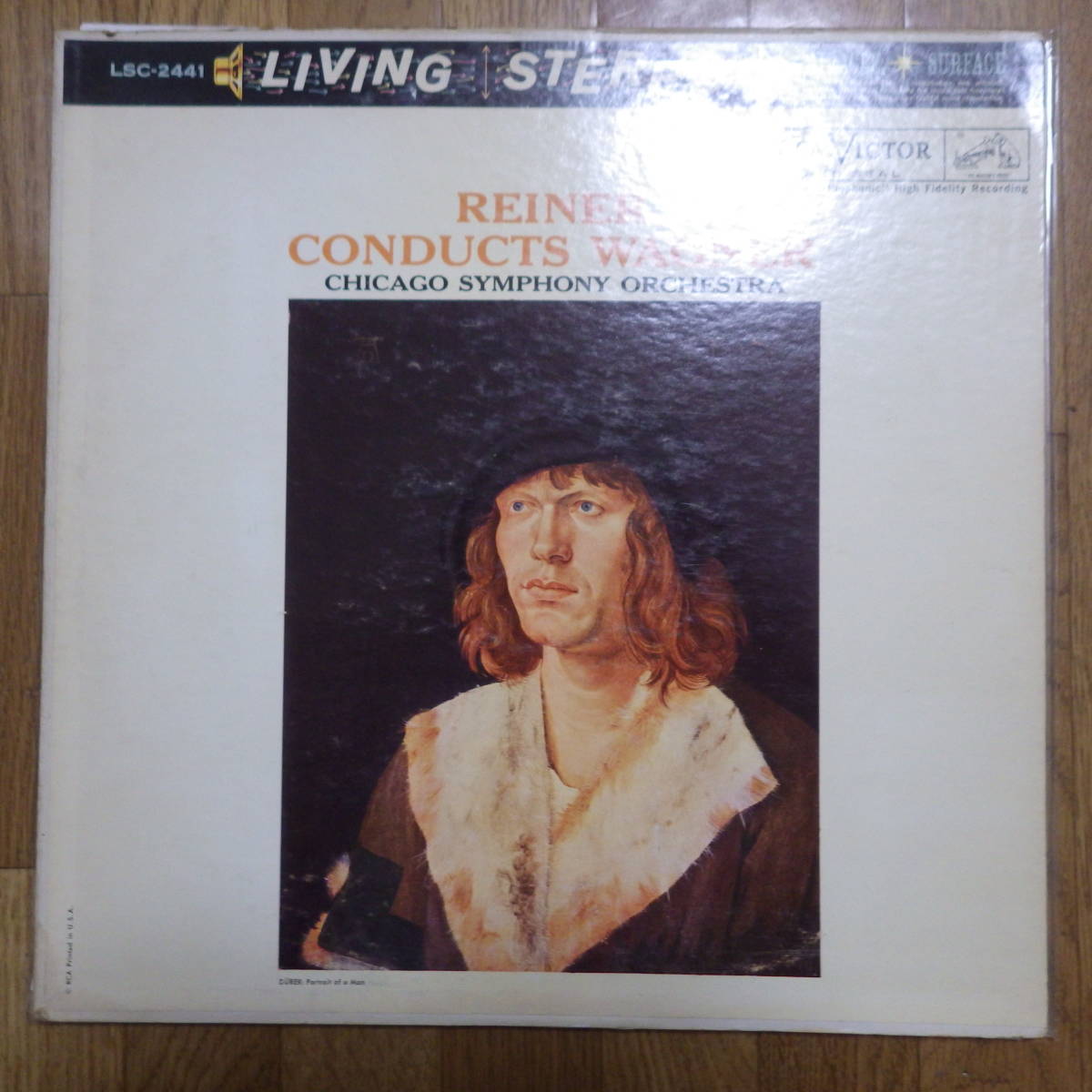  rice RCA LSC2441 liner finger ./REINER CONDUCTS WAGNER LIVING STEREO. dog record 