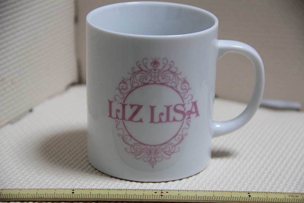 陶器製 LIZ LISA 5周年 マグカップ 検索 リズリサ ロゴ マーク マグ コップ グッズ_画像1