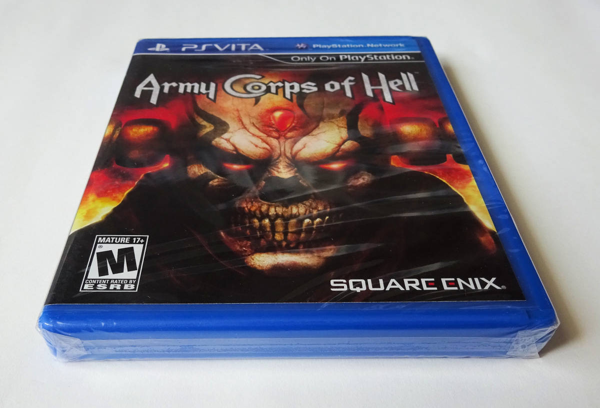 新品 ★ ARMY CORPS OF HELL アーミー・コー・オブ・ヘル 地獄の軍団 北米版 ★ プレイステーション ヴィータ・PS VITA