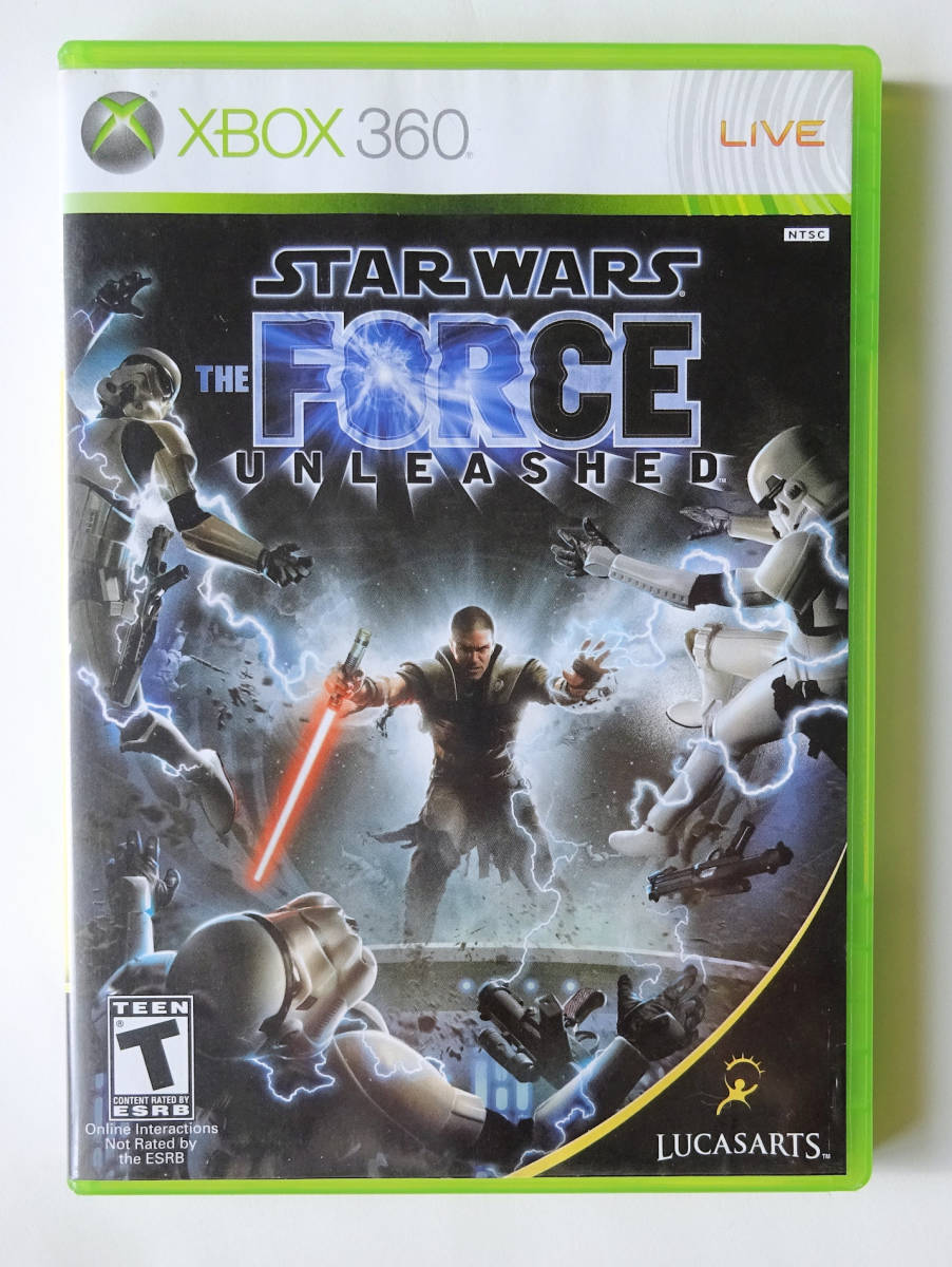 スター・ウォーズ フォース アンリーシュド STAR WARS FORCE UNLEASHED 北米版 ★ XBOX360 / XBOX ONE / SERIES X