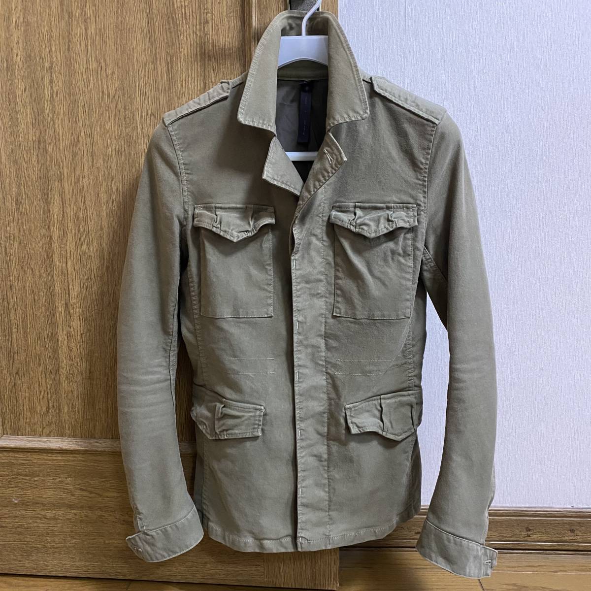 ◇極美品 定価50,000円+税 wjk M44 field jacket khaki カーキ Sサイズ