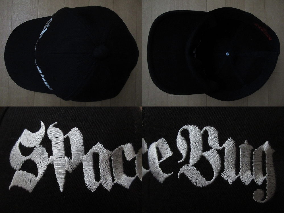 00\'s made in Japan M.W.O.B.H.M. Space Bug MUERTOS embroidery cap black MWOBHM Space bagUNDERCOVER undercover CAP hard core reverse side ..