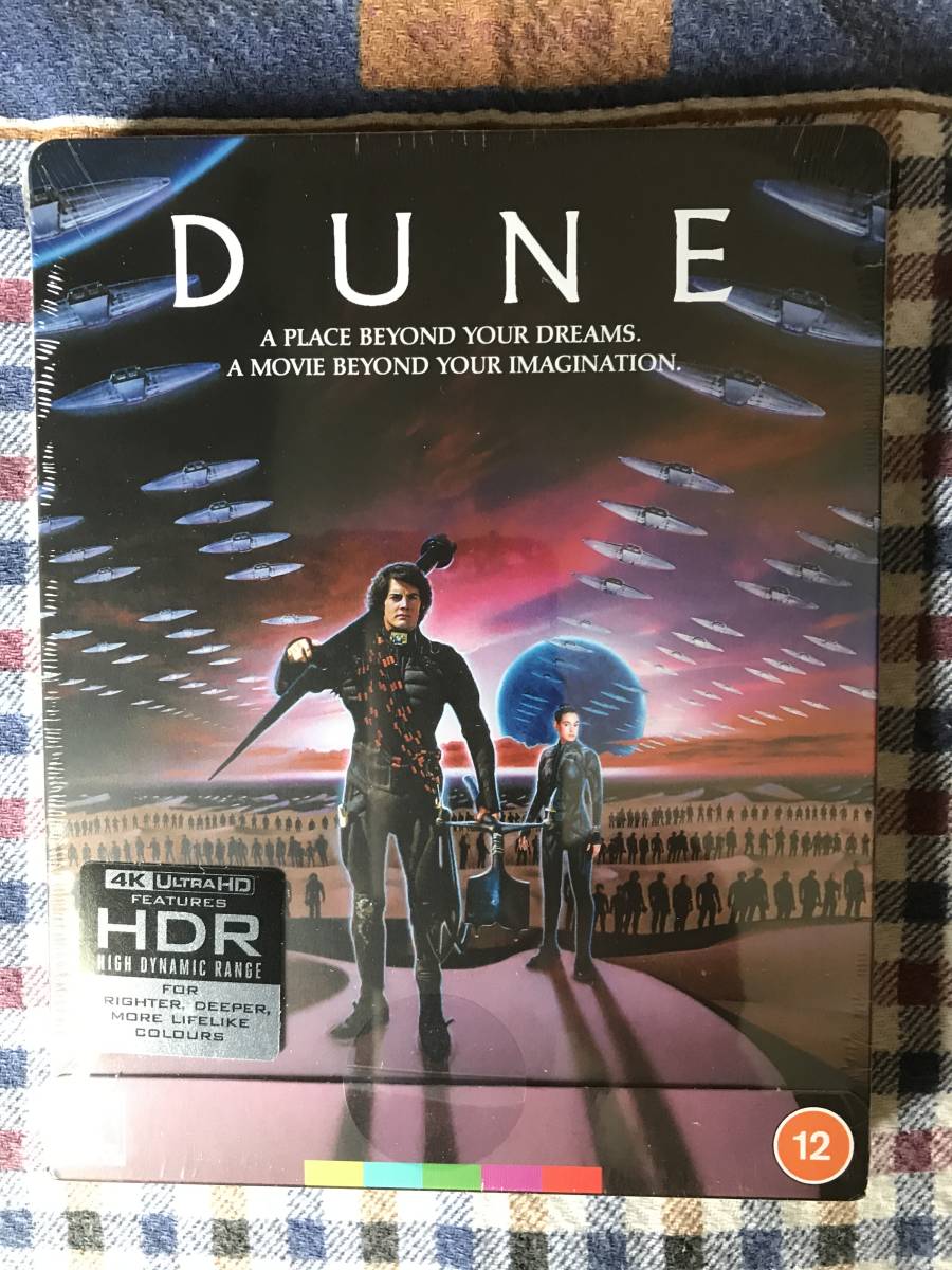 新品未開封 スチールブック 4k ultra HD & blu-ray DUNE デューン 砂の