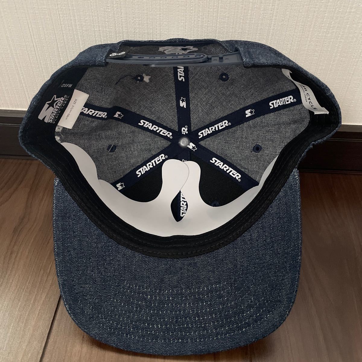 【新品】木梨サイクル×世田谷ベース コラボキャップ スナップバックキャップ 木梨憲武 所ジョージ デニム